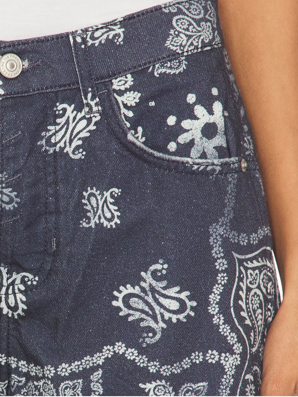 Free People We The Free Good Luck Barrel Jeans - Picture 6 of 16